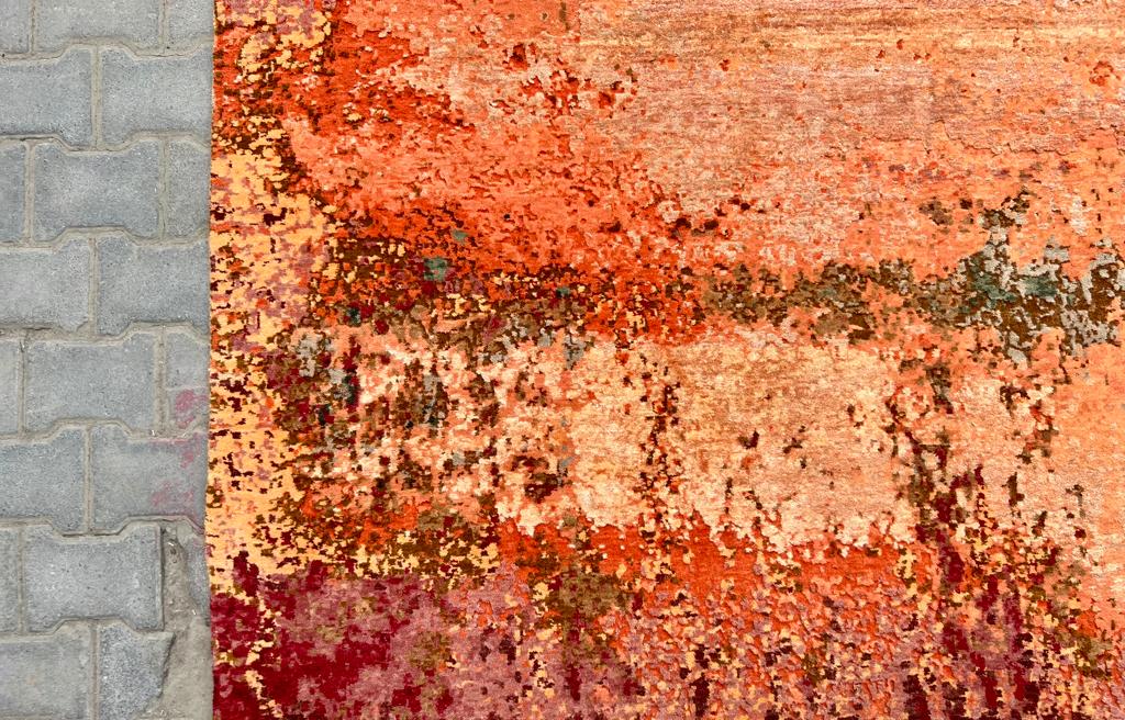 MOMO Rugs Autumn Vloerkleed – Handgemaakt Wol & Bamboe Design van Ifrah