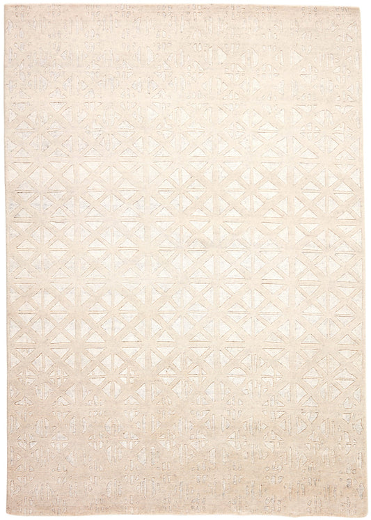 Vloerkleed MOMO Rugs Shangri La White Mosaik